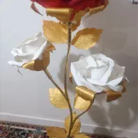 گلهای آباژری کوچک و بزرگ