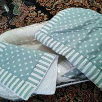 سرویس خواب مسافرتی.پشه بند.تشک گارددار کودک