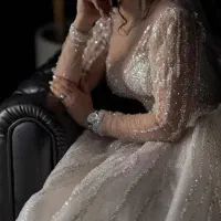 لباس عروس عربی پرکار