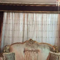 پرده ترک  با آستر و دکوری|پرده، رانر، رومیزی|اصفهان, دستگرده|دیوار