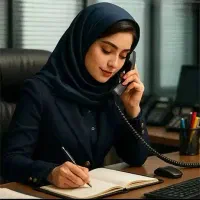 استخدام منشی خانم
