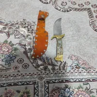 سلام جنس چاقو از بهترین سوهان و زد زنگ و دستش شاخ