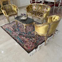 مبلمان نیم ست با میز جلو‌ مبلی