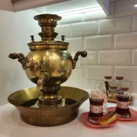 سماور روسی زغالی|کلکسیون اشیاء عتیقه|تهران, اختیاریه|دیوار