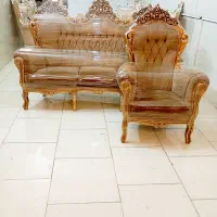 مبل سلطنتی پر منبت مدل سانسا تمام راش