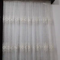پرده 2 عدد|پرده، رانر، رومیزی|رشت, گلباغ نماز|دیوار