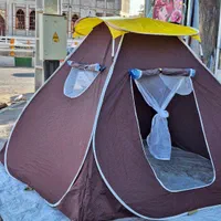 چادر ابعاد بزرگ مسافرتی دو در با سایبان 1650