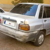 پراید نقره‌ای مدل ۸۵ صندوقدار بنزینی