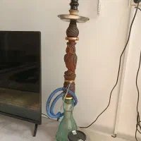 قلیون تنه چوبی با چوب گردو سالم سالم