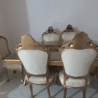 مبل ۹ نفره و ناهارخوری ۶نفره|مبلمان خانگی و میز عسلی|شریفآباد, |دیوار