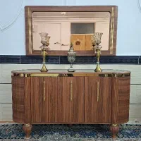 ست میز تلویزیون وآینه کنسول