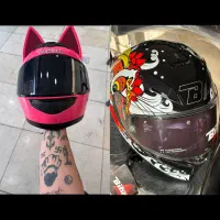 پاکشتی ‌کلاه کاسکت موتور سنگین vz cb