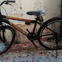 دوچرخه کوهستانی گلکسی ۲۶ نارنجی پلمب