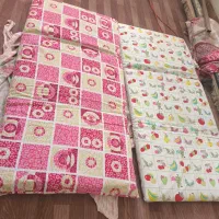 تشک ابری یک نفره و پشتی