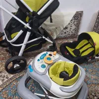 ست کالسکه و کریر بی‌بی‌لند واردات|کالسکه و لوازم جانبی|بابلسر, |دیوار