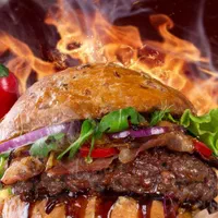 مقدار زیادی وسائل فست فود