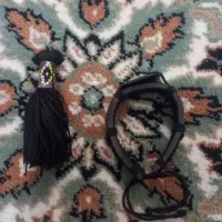 دستبند چرم و جاسوئیچی
