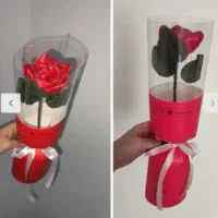 مژده،فروش ویژه گل روبانی ب مناسبت ولنتاین فقط ۱۰۰