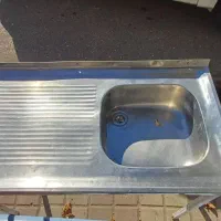 سینک تک قلو همراه پایه|مصالح و تجهیزات ساختمان|کلاله, |دیوار