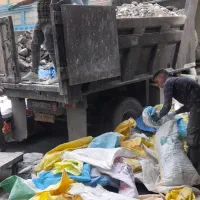 حمل نخاله خاک خاکبرداری بابکت خاور بادسان دولبه