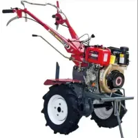 کار با تیلر(شخم زدن) ۷ اسب