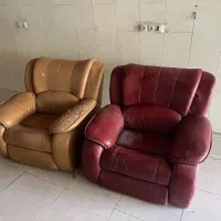 مبل تک نفره بزرگ در سه رنگ ،|مبلمان خانگی و میز عسلی|قزوین, |دیوار