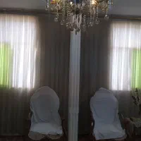 پرده با طول زیاد