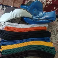 کمربند تکواندو. کلاه . کاپ