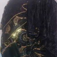 یکدست لباس محلی با چادر و روسری