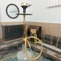 قلیان کرنو فلزی سوپاپی سیلیکونی قلیون کافی شاپ