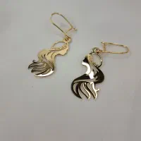 گوشواره های آویز طلا|جواهرات|کاشان, بازار کاشان|دیوار