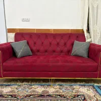 مبلمان به همراه جلو مبلی|مبلمان خانگی و میز عسلی|بجنورد, |دیوار