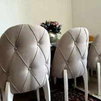 ناهار خوری هشت نفر بسیار نو