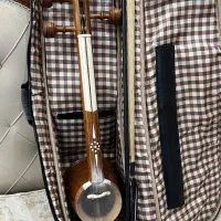 کمانچه استخوان کاری چوب گردو استاد مراحمی
