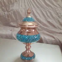 ظروف مینا کاری مسی
