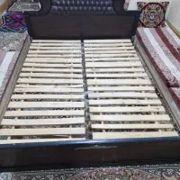 تخت خواب دو نفره چوبی