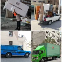 نیسان بار جحشه مسقف و روباز و ارسال کارگر