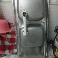 سینک دو لگنه رو کار|مصالح و تجهیزات ساختمان|کرج, شهرک جهاننما|دیوار