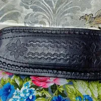 کمربند بدن سازی چرم