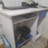 میز تحریر با صندلی چرخ دار جک دار
