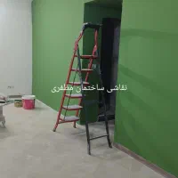 نقاش ساختمان مظفری قیمت مناسب کار خوب|خدمات پیشه و مهارت|نیشابور, شهرک اندیشه|دیوار