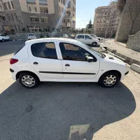 ۲۰۶ سفید ، تیپ ۵|خودرو سواری و وانت|تهران, مینی‌سیتی (شهرک نفت)|دیوار