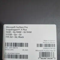 سرفیس پرو 11 آکبند surface pro11 snapdragon x plus