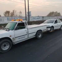 یدک کش امداد خودرو مجهز به چرخ گیر چمستان امل نور