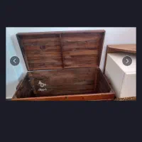 صندوق چوبی|مبلمان خانگی و میز عسلی|آستانه سرا, |دیوار