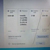 لپتاپ HP Zbook 15-G2/Intel Core I7|رایانه همراه|گلستان (تهران), |دیوار