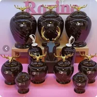 فروش سرویس پاسماوری ۱۱ پارچه طرح شاخ گوزن