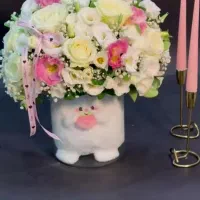 گل طبیعی و روبانی|گل مصنوعی|بروجن, |دیوار