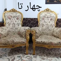 مبل سلطنتی نه نفره|مبلمان خانگی و میز عسلی|قوچان, |دیوار