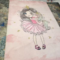 فرش ۶ متری صورتی زیبا|فرش|تهران, تهرانپارس شرقی|دیوار